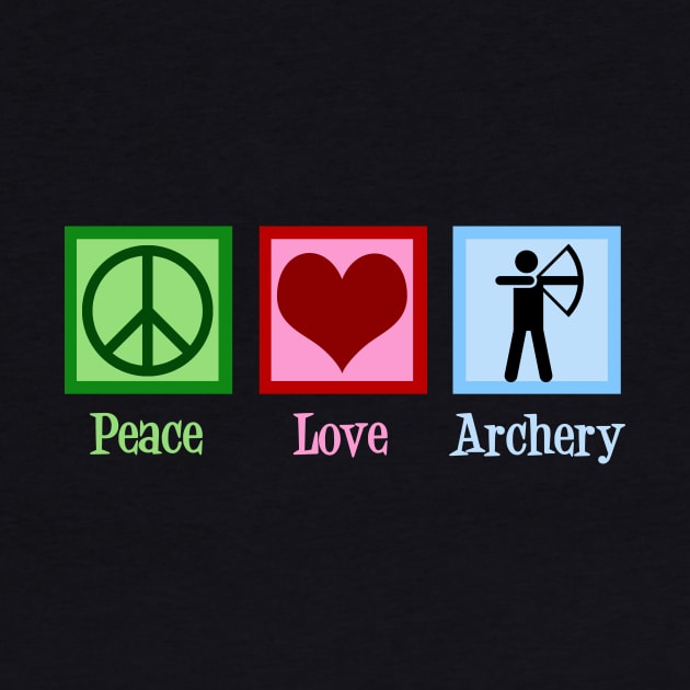 Peace Love Archery by epiclovedesigns